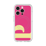 スリムプロテクションプレミアムケース with MagSafe［ オリジナル - initial color - P pink ］