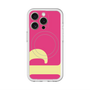 スリムプロテクションプレミアムケース with MagSafe［ オリジナル - initial color - P pink ］
