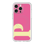 スリムプロテクションプレミアムケース with MagSafe［ オリジナル - initial color - P pink ］