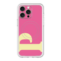 スリムプロテクションプレミアムケース with MagSafe［ オリジナル - initial color - P pink ］
