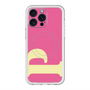 スリムプロテクションプレミアムケース with MagSafe［ オリジナル - initial color - P pink ］