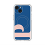 スリムプロテクションプレミアムケース with MagSafe［ オリジナル - initial color - P navy ］