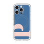 スリムプロテクションプレミアムケース with MagSafe［ オリジナル - initial color - P navy ］