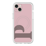 スリムプロテクションプレミアムケース with MagSafe［ オリジナル - initial color - P dusty pink ］