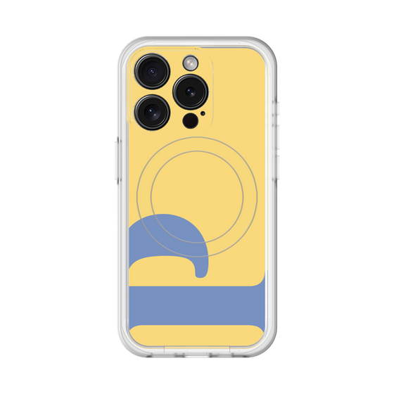 スリムプロテクションプレミアムケース with MagSafe［ オリジナル - initial color - P yellow ］