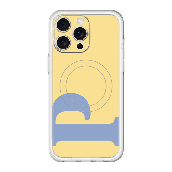 スリムプロテクションプレミアムケース with MagSafe［ オリジナル - initial color - P yellow ］