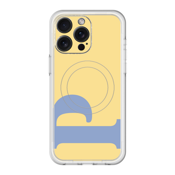 スリムプロテクションプレミアムケース with MagSafe［ オリジナル - initial color - P yellow ］