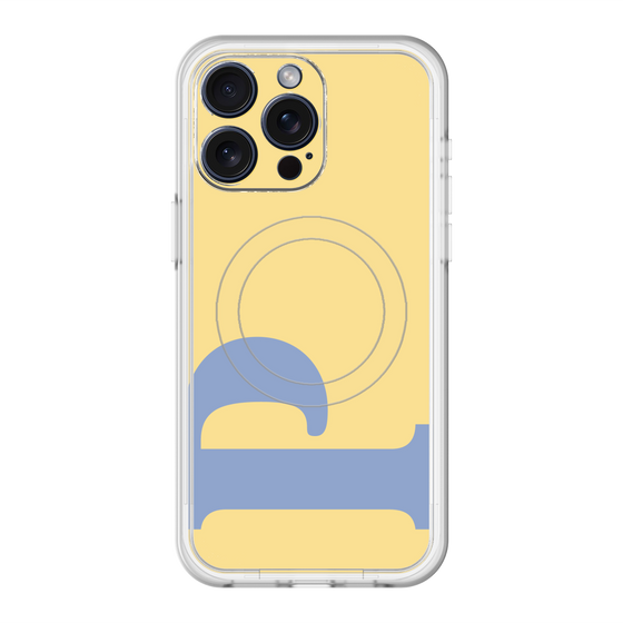 スリムプロテクションプレミアムケース with MagSafe［ オリジナル - initial color - P yellow ］
