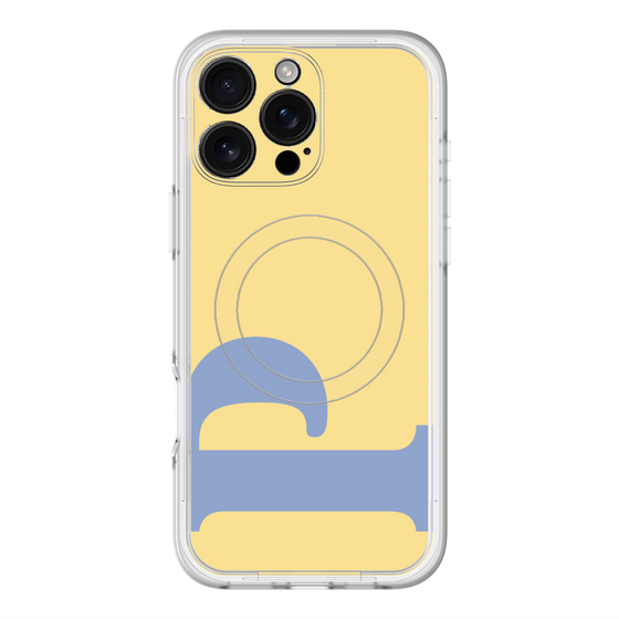 スリムプロテクションプレミアムケース with MagSafe［ オリジナル - initial color - P yellow ］