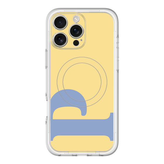 スリムプロテクションプレミアムケース with MagSafe［ オリジナル - initial color - P yellow ］