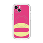 スリムプロテクションプレミアムケース with MagSafe［ オリジナル - initial color - Q pink ］