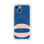 スリムプロテクションプレミアムケース with MagSafe［ オリジナル - initial color - Q navy ］