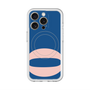 スリムプロテクションプレミアムケース with MagSafe［ オリジナル - initial color - Q navy ］