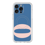 スリムプロテクションプレミアムケース with MagSafe［ オリジナル - initial color - Q navy ］