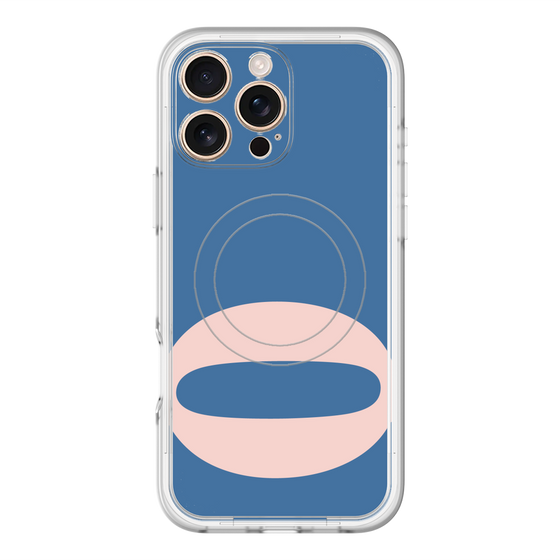 スリムプロテクションプレミアムケース with MagSafe［ オリジナル - initial color - Q navy ］