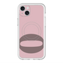 スリムプロテクションプレミアムケース with MagSafe［ オリジナル - initial color - Q dusty pink ］