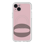 スリムプロテクションプレミアムケース with MagSafe［ オリジナル - initial color - Q dusty pink ］