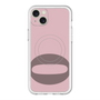 スリムプロテクションプレミアムケース with MagSafe［ オリジナル - initial color - Q dusty pink ］