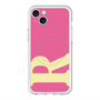スリムプロテクションプレミアムケース with MagSafe［ オリジナル - initial color - R pink ］