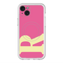 スリムプロテクションプレミアムケース with MagSafe［ オリジナル - initial color - R pink ］