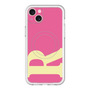 スリムプロテクションプレミアムケース with MagSafe［ オリジナル - initial color - R pink ］