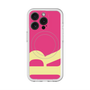 スリムプロテクションプレミアムケース with MagSafe［ オリジナル - initial color - R pink ］