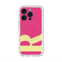 スリムプロテクションプレミアムケース with MagSafe［ オリジナル - initial color - R pink ］