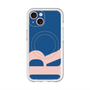 スリムプロテクションプレミアムケース with MagSafe［ オリジナル - initial color - R navy ］