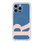 スリムプロテクションプレミアムケース with MagSafe［ オリジナル - initial color - R navy ］