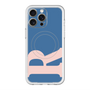 スリムプロテクションプレミアムケース with MagSafe［ オリジナル - initial color - R navy ］