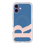 スリムプロテクションプレミアムケース with MagSafe［ オリジナル - initial color - R navy ］