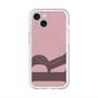 スリムプロテクションプレミアムケース with MagSafe［ オリジナル - initial color - R dusty pink ］