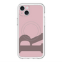 スリムプロテクションプレミアムケース with MagSafe［ オリジナル - initial color - R dusty pink ］