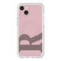 スリムプロテクションプレミアムケース with MagSafe［ オリジナル - initial color - R dusty pink ］