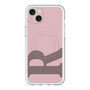 スリムプロテクションプレミアムケース with MagSafe［ オリジナル - initial color - R dusty pink ］