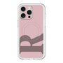 スリムプロテクションプレミアムケース with MagSafe［ オリジナル - initial color - R dusty pink ］