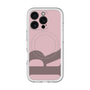 スリムプロテクションプレミアムケース with MagSafe［ オリジナル - initial color - R dusty pink ］