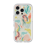 スリムプロテクションプレミアムケース with MagSafe［ ELLE - フラワーペイント ］