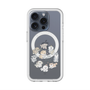 スリムプロテクションプレミアムケース with MagSafe［ こんにちは、いぬです - みんなそろって - クリア ］