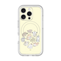 スリムプロテクションプレミアムケース with MagSafe［ こんにちは、いぬです - みんなそろって - ベージュ ］