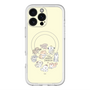スリムプロテクションプレミアムケース with MagSafe［ こんにちは、いぬです - みんなそろって - ベージュ ］