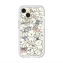 スリムプロテクションプレミアムケース with MagSafe［ もっさりもさお - もさもさ - クリア ］