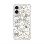 スリムプロテクションプレミアムケース with MagSafe［ もっさりもさお - もさもさ - クリア ］