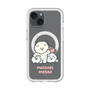 スリムプロテクションプレミアムケース with MagSafe［ もっさりもさお - みんないっしょ - クリア ］