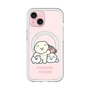スリムプロテクションプレミアムケース with MagSafe［ もっさりもさお - みんないっしょ - クリア ］