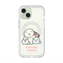 スリムプロテクションプレミアムケース with MagSafe［ もっさりもさお - みんないっしょ - クリア ］