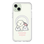 スリムプロテクションプレミアムケース with MagSafe［ もっさりもさお - みんないっしょ - クリア ］