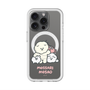 スリムプロテクションプレミアムケース with MagSafe［ もっさりもさお - みんないっしょ - クリア ］