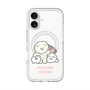 スリムプロテクションプレミアムケース with MagSafe［ もっさりもさお - みんないっしょ - クリア ］