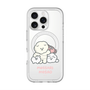 スリムプロテクションプレミアムケース with MagSafe［ もっさりもさお - みんないっしょ - クリア ］